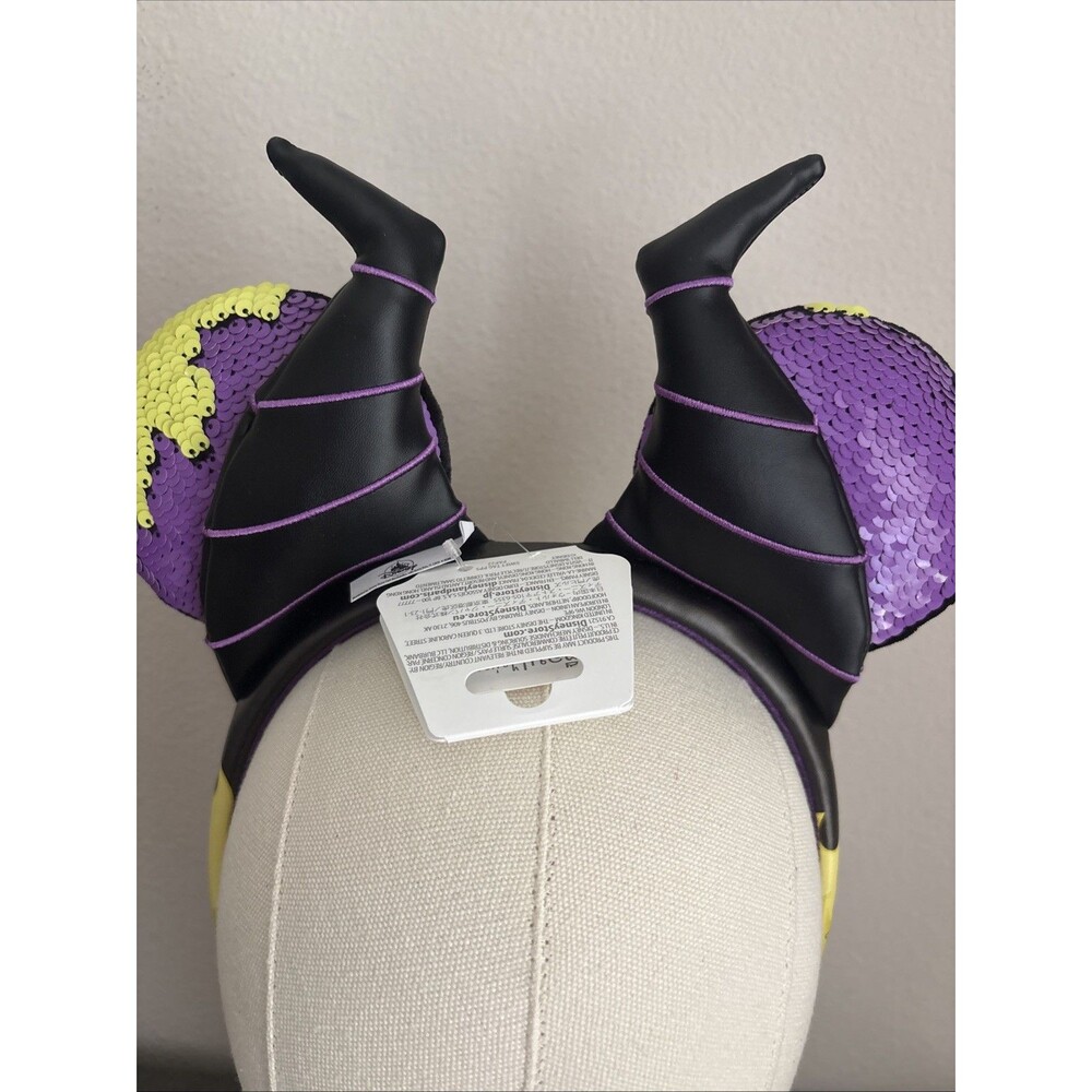 Disney Parks Sleeping Beauty Maleficent Minnie Mickey Ear Headband 2026